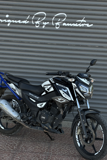 TVS Raider 125 için Premium Seri Komple Sticker Seti (Sağ ve Sol)