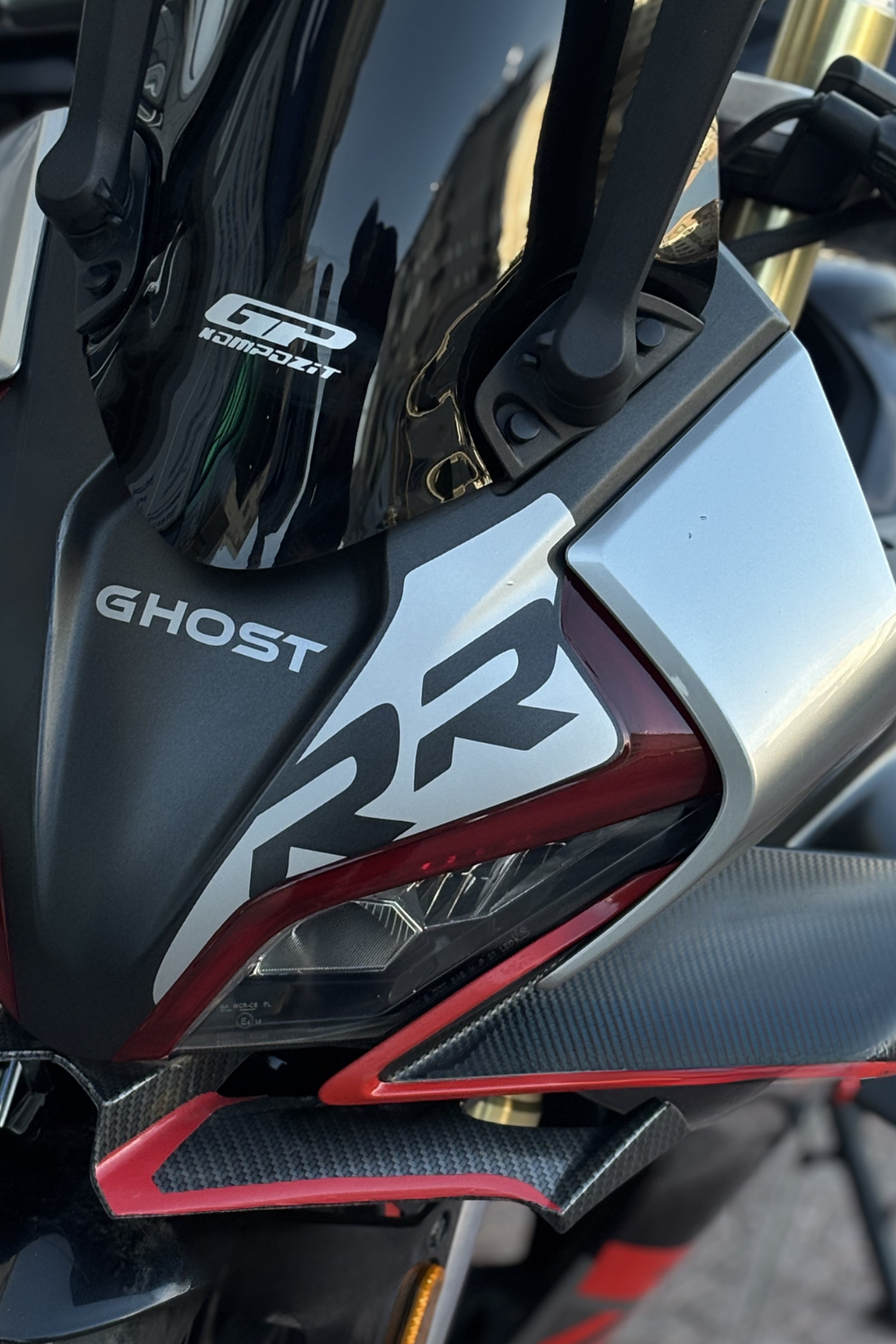 CFMOTO 450SR için Uyumlu Kafa Detay RR Sticker