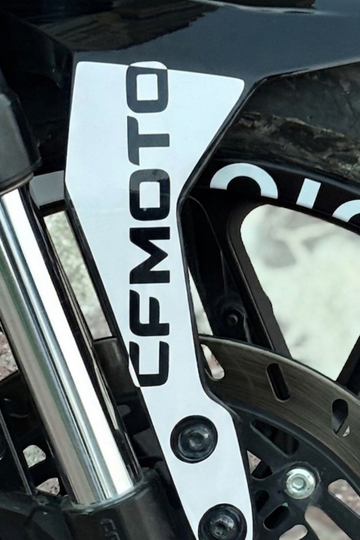NK250 için Çamurluk Yanı Uyumlu CFMOTO Yazılı Detay Sticker (Sağ ve Sol)