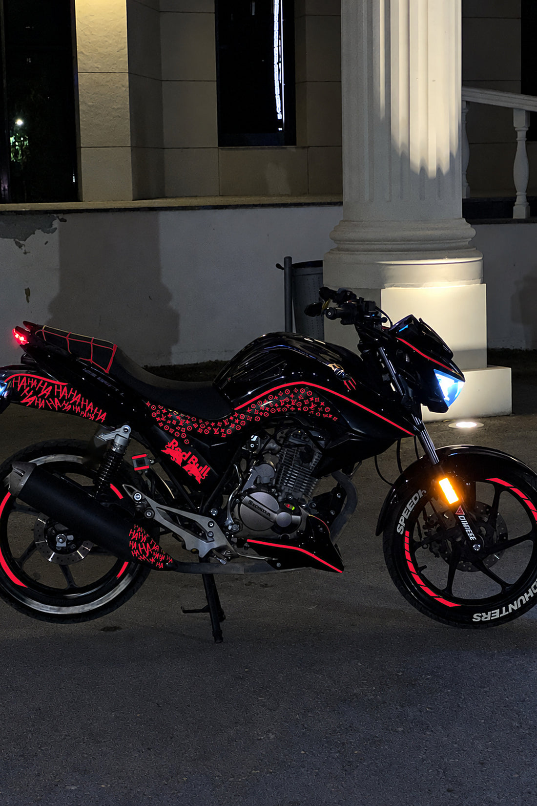 Mondial Drift-L için Komple Reflektörlü VL Detaylı Sticker Seti (Sağ ve Sol)