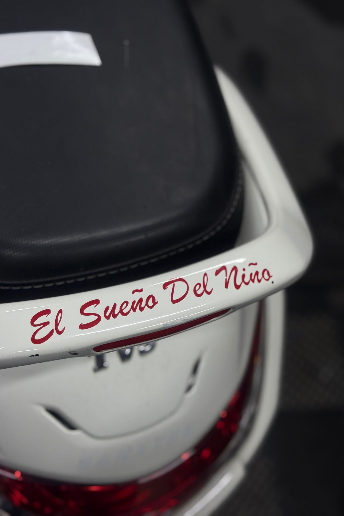 Motor için El Sueno Del Nino Sticker (Bir Çocuğun Rüyası) Sticker Etiket (15CMx2.5CM)