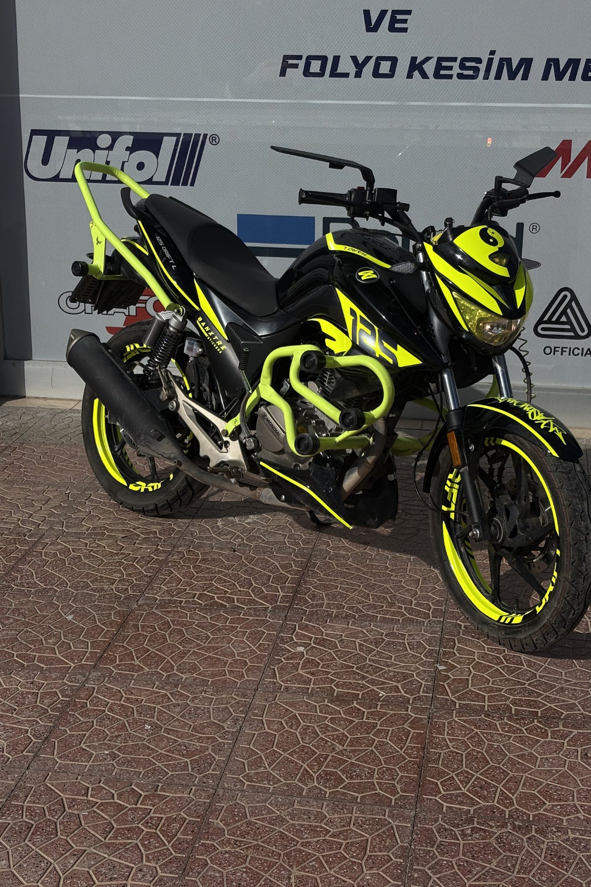 Mondial Drift-L için Premium Seri Komple Detay Sticker Seti (Görseldeki Tüm Stickerlar Dahildir)