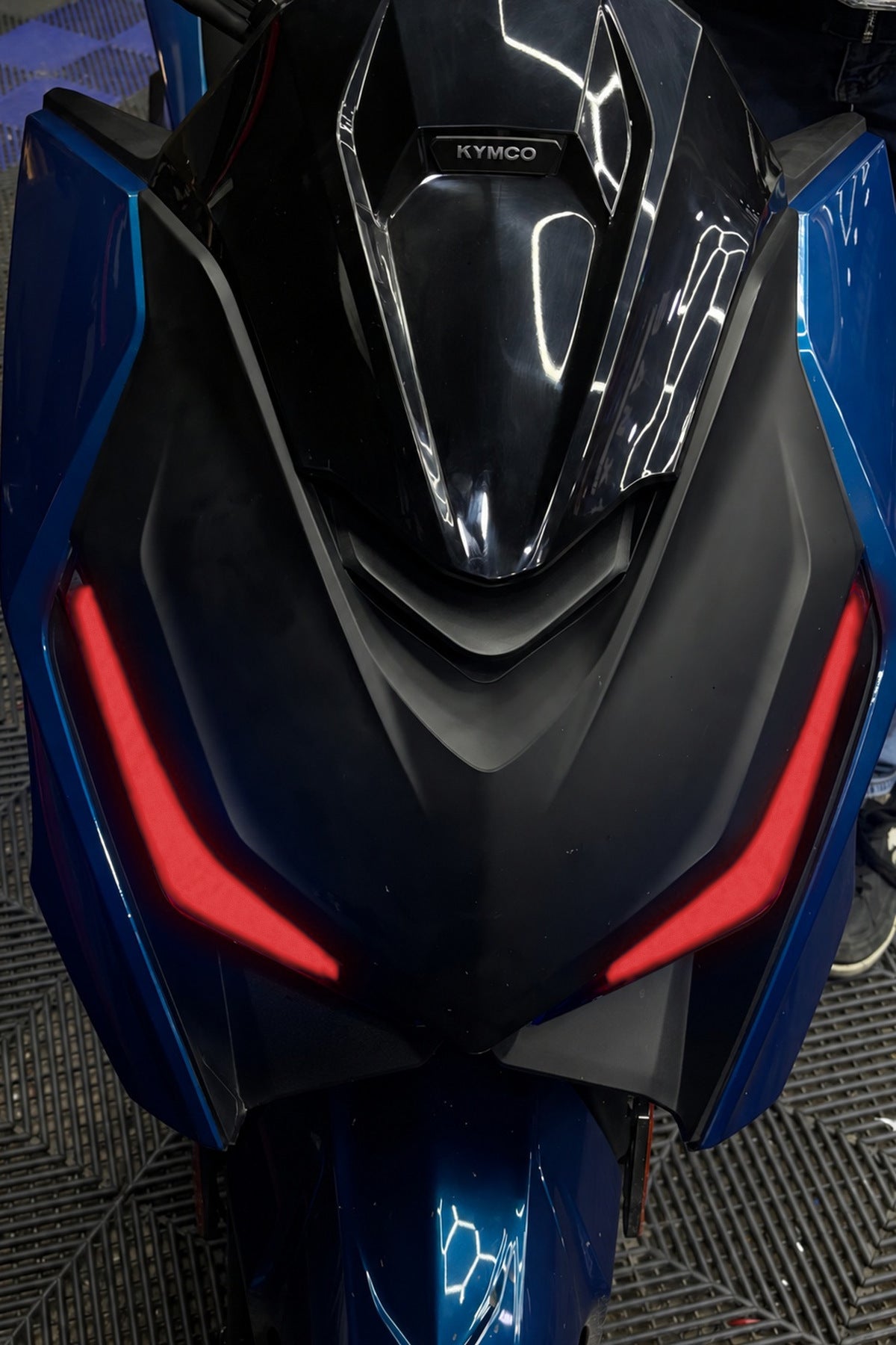 Kymco KRV 200 için Far Renklendirme Far Tasarım Film Sticker