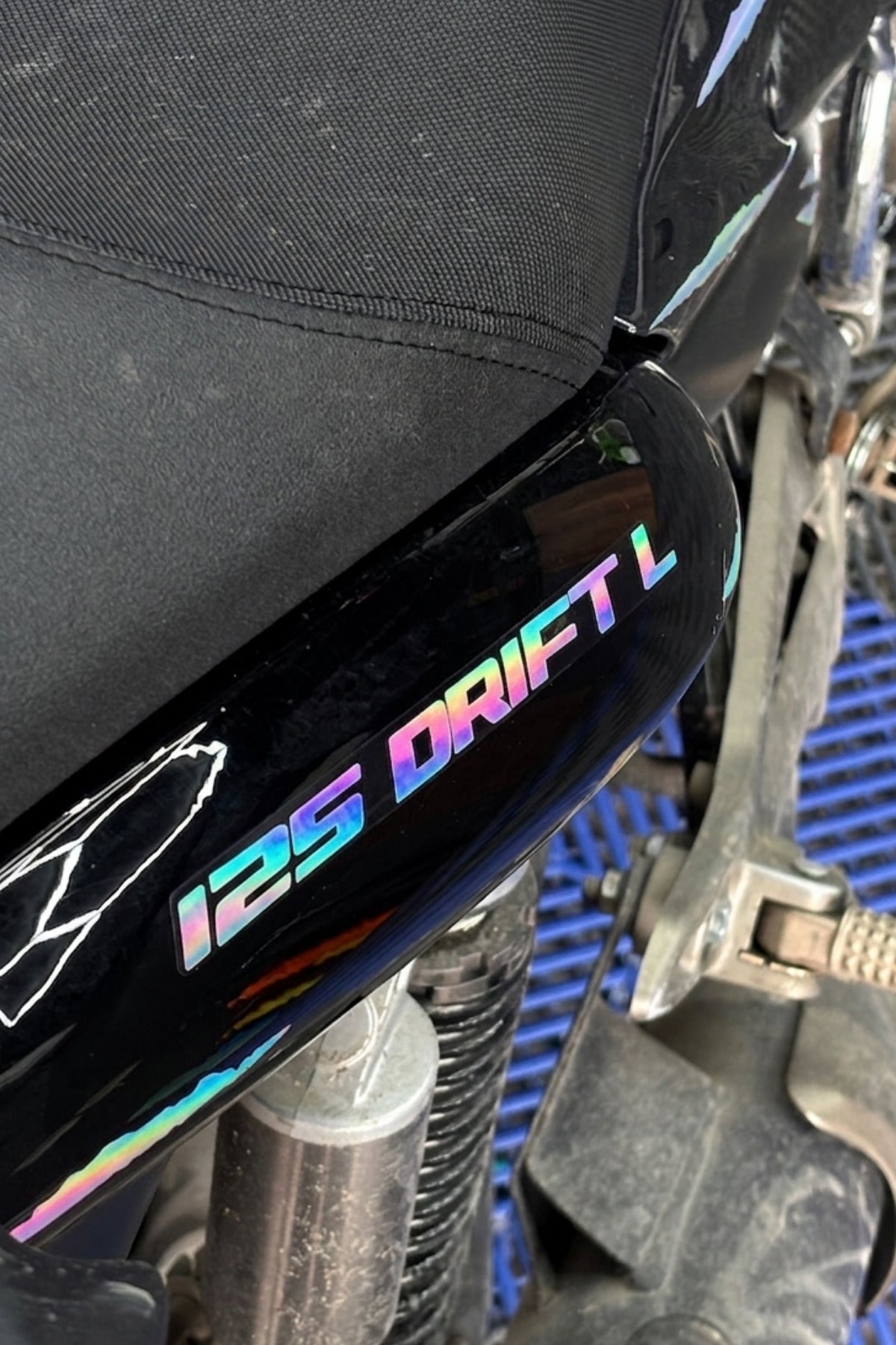 Mondial Drift-L için Orijinal 125 Drift-L Yazı Sticker
