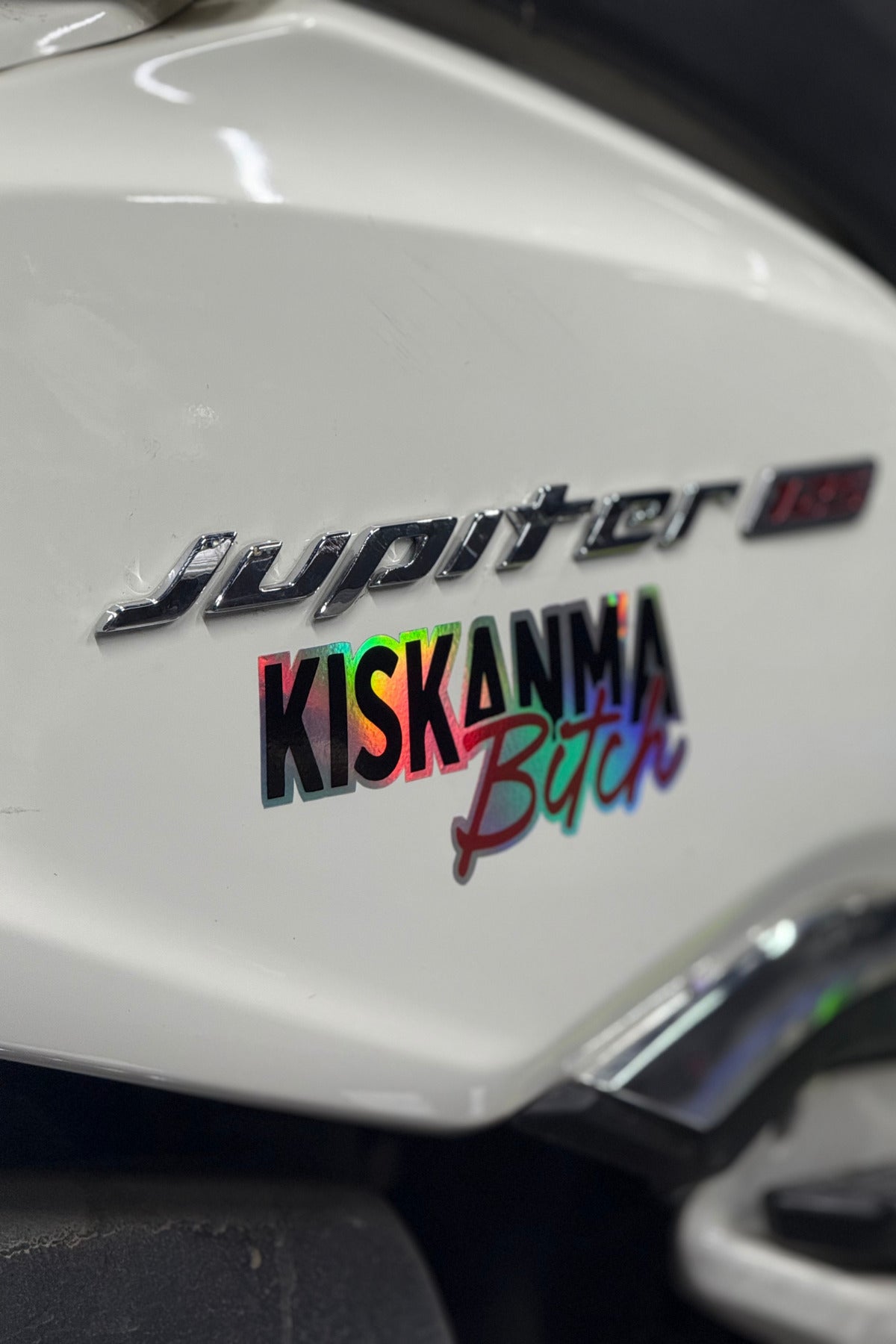 Araba ve Motor için Hologramlı Yazılı Sticker Etiket