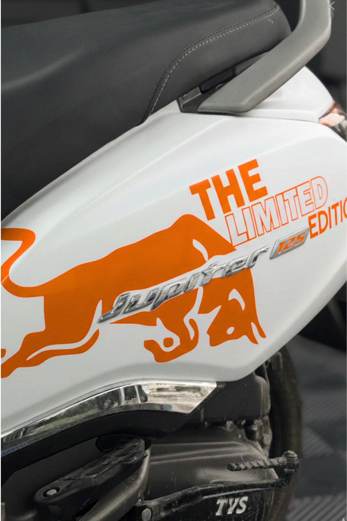 TVS Jupiter 125 için The Limited Edition Sticker Seti