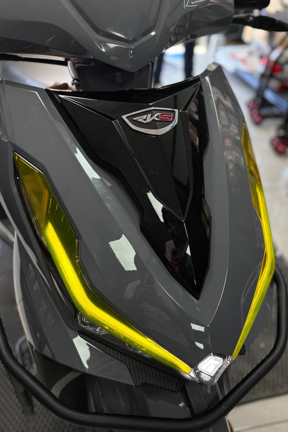 RKS VRS125 için Far Tasarım Folyo Sticker