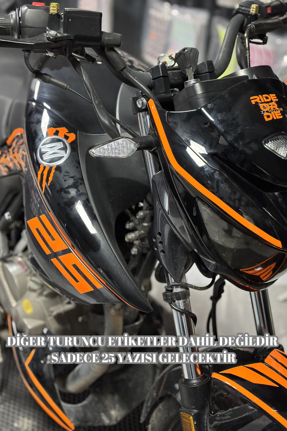Mondial Drift-L  Yan Grenaj için 25 Yazısı Sticker Etiket (1 Adet)