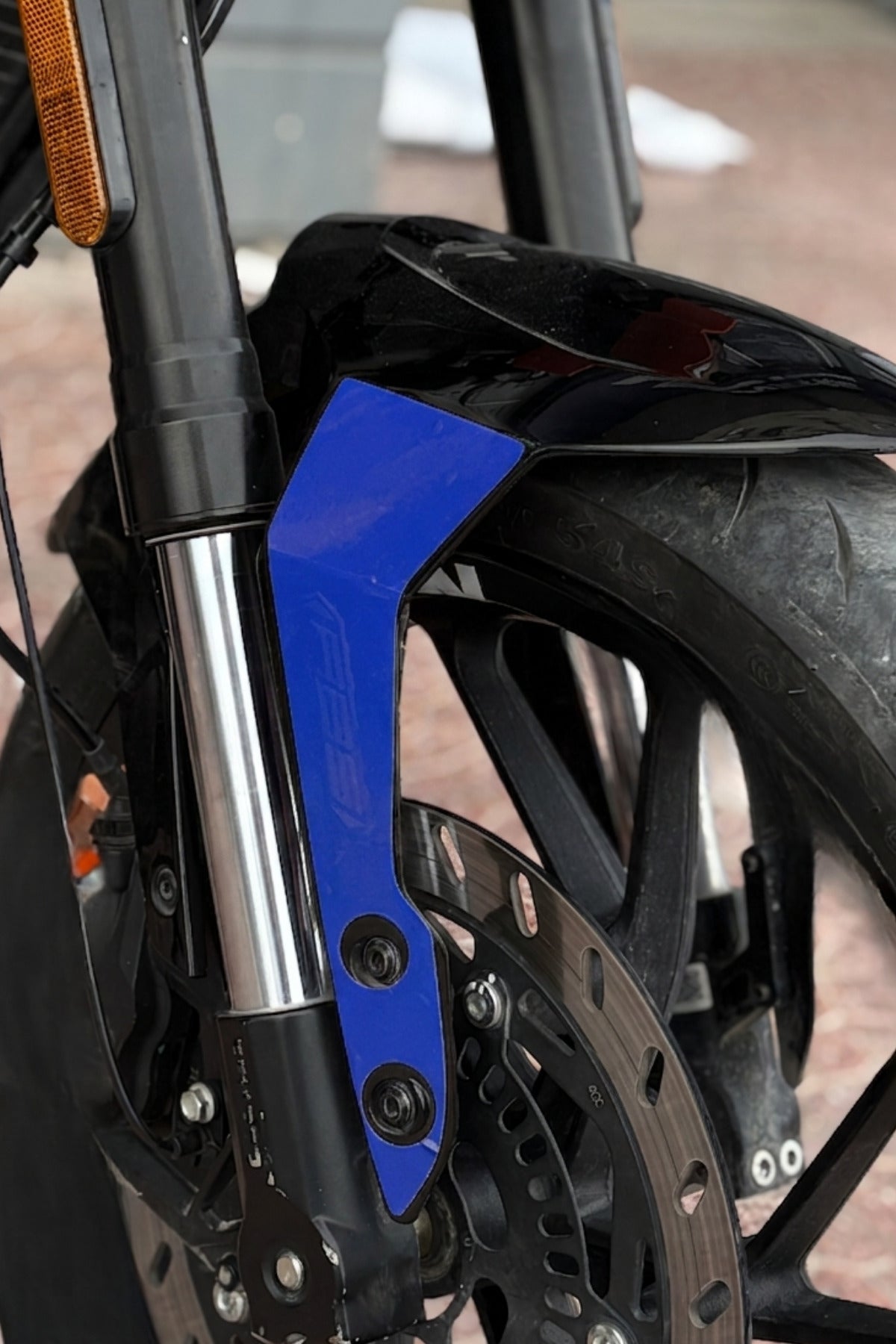 CFMOTO NK250 için Çamurluk Yanlarına Uyumlu Sticker Seti (Sağ ve Sol)
