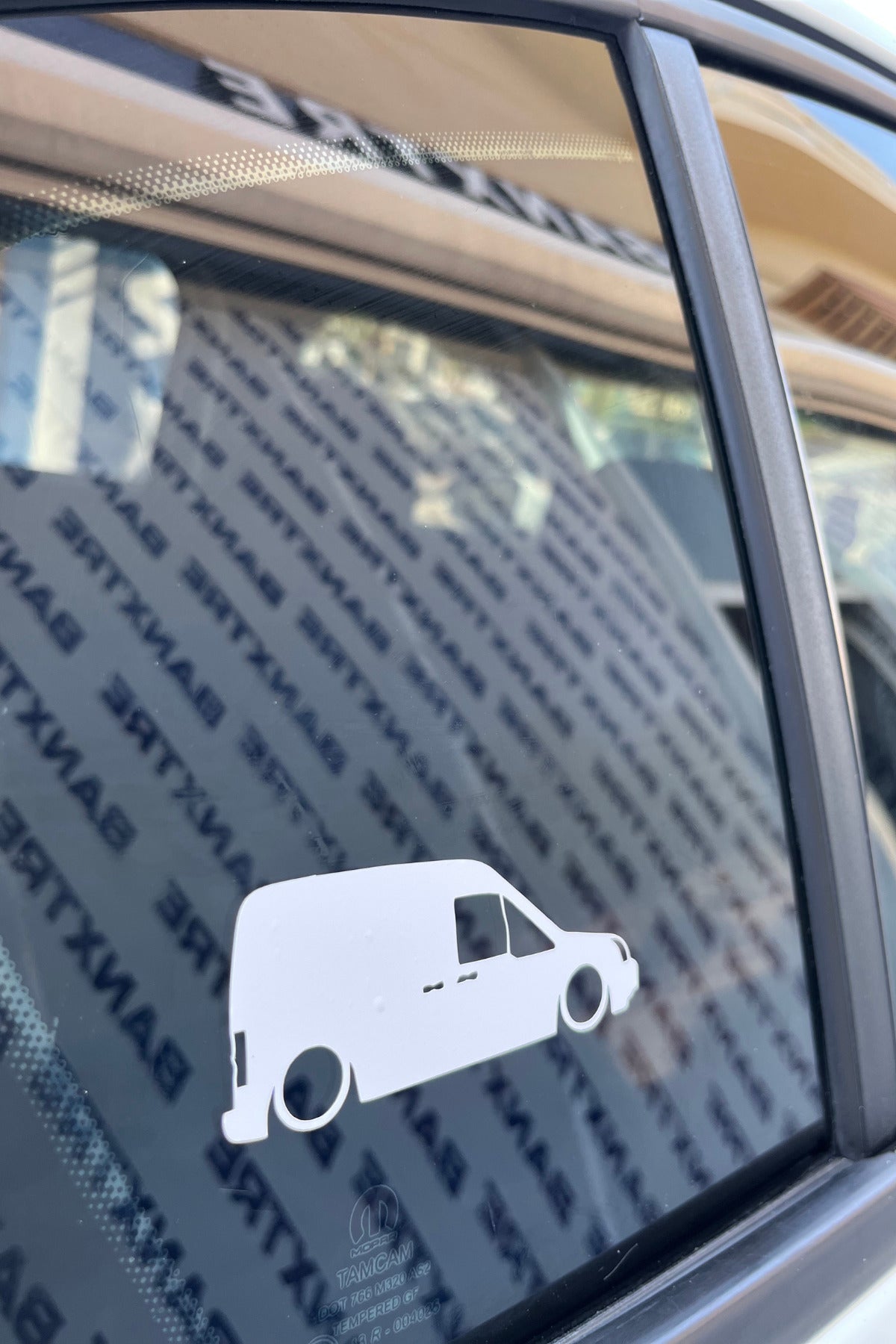 Ford Tourneo-Connect için Beyaz Renk Araç Sticker (1 Adet)