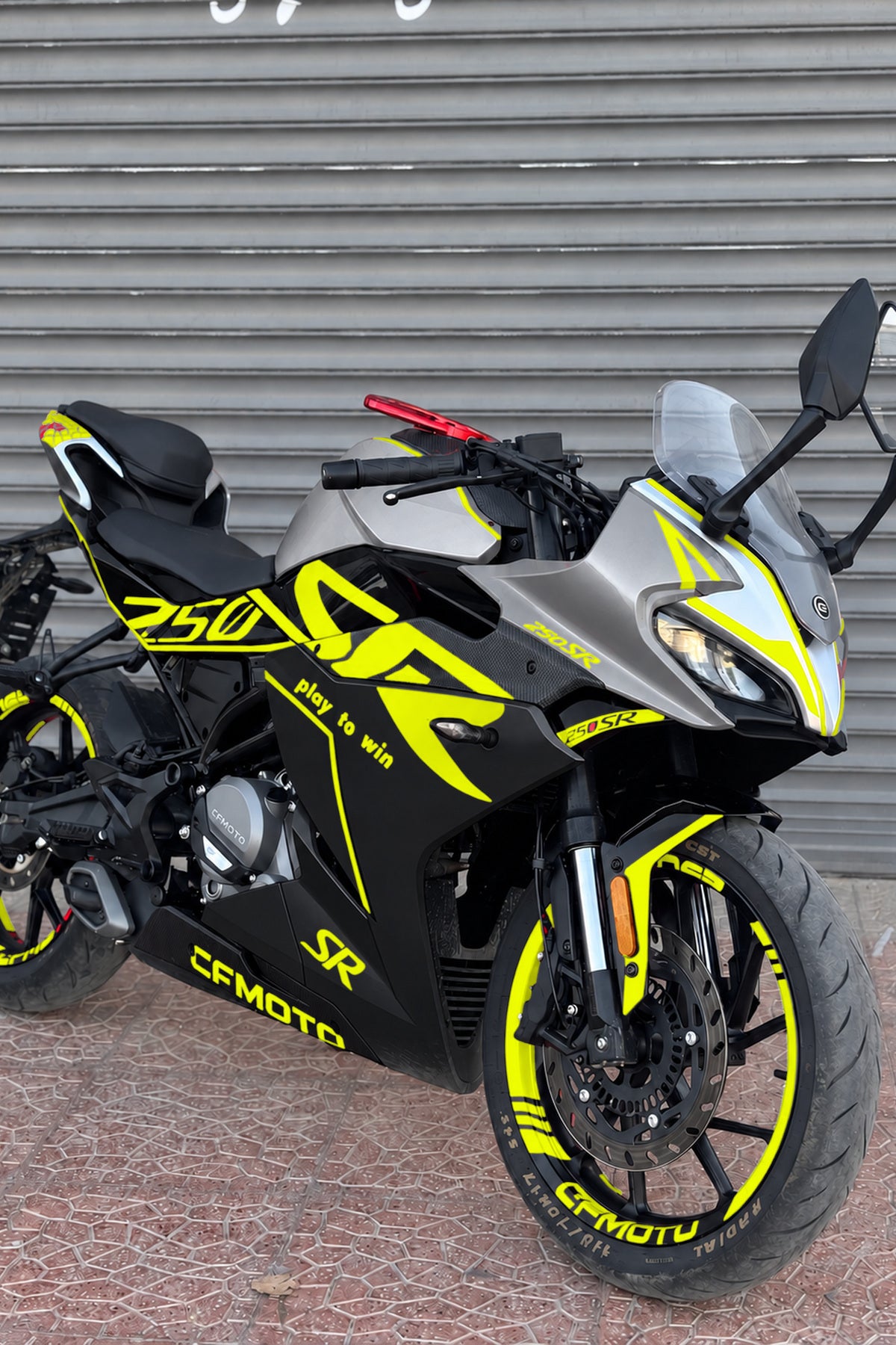 CFMOTO SR 250 için Komple Ultra Renk Değişim Sticker Seti (Sağ ve Sol )