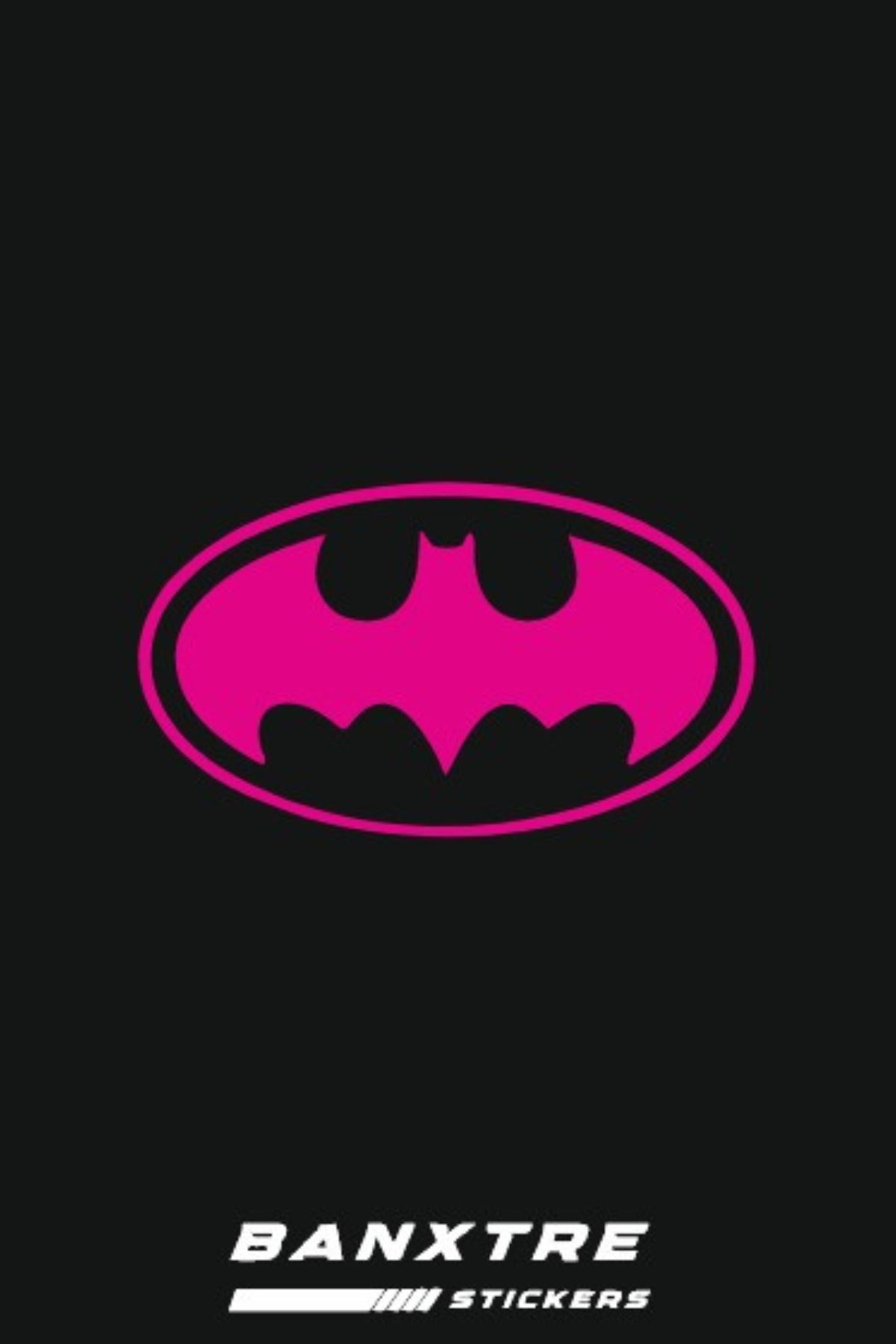 Motor-Araba-Kask için Batman Sticker Etiket (10CMx5CM)(1 Adet)
