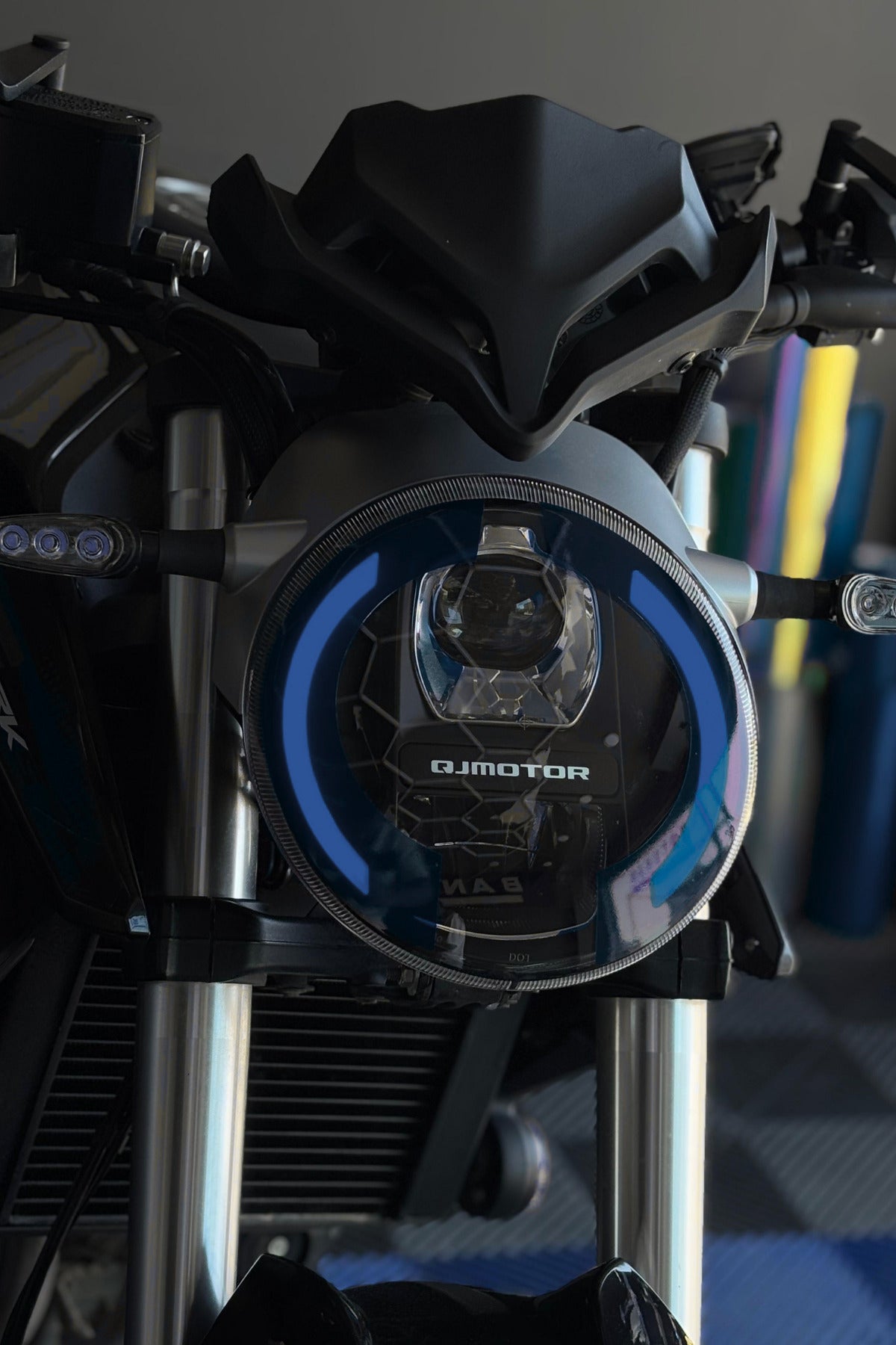 RKS VE QJ MOTOR SRK250 Gündüz Far Renklendirme Veya Far Tasarım Sticker