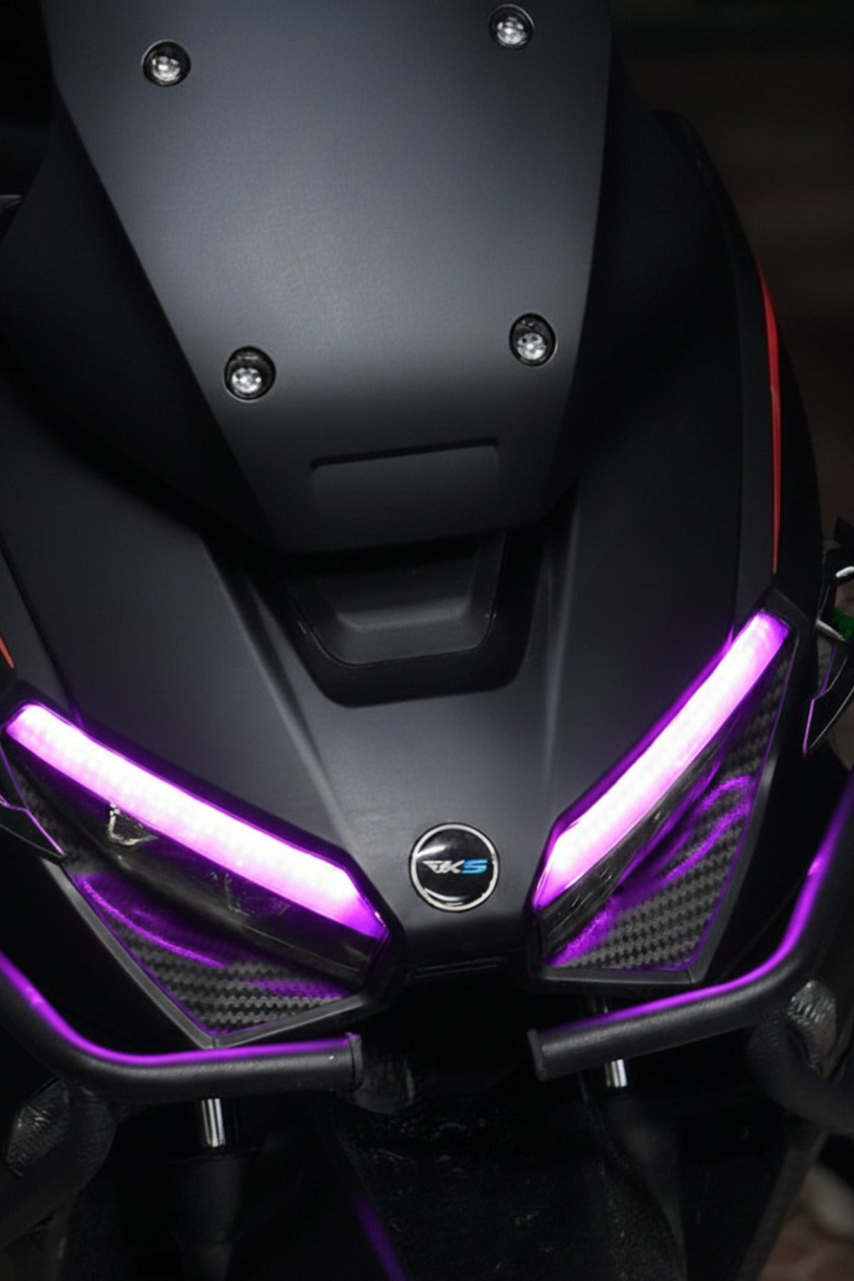 RKS Lince 125 Scooter için Far Filmi Far Tasarım Sticker