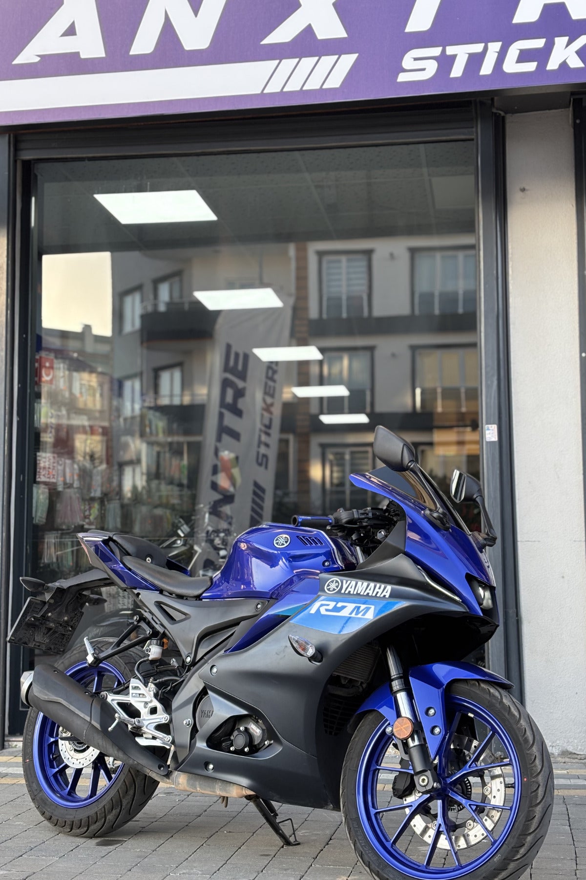 Yamaha R7M ve Yamaha Logolu Sticker Pack (Sağ ve Sol )