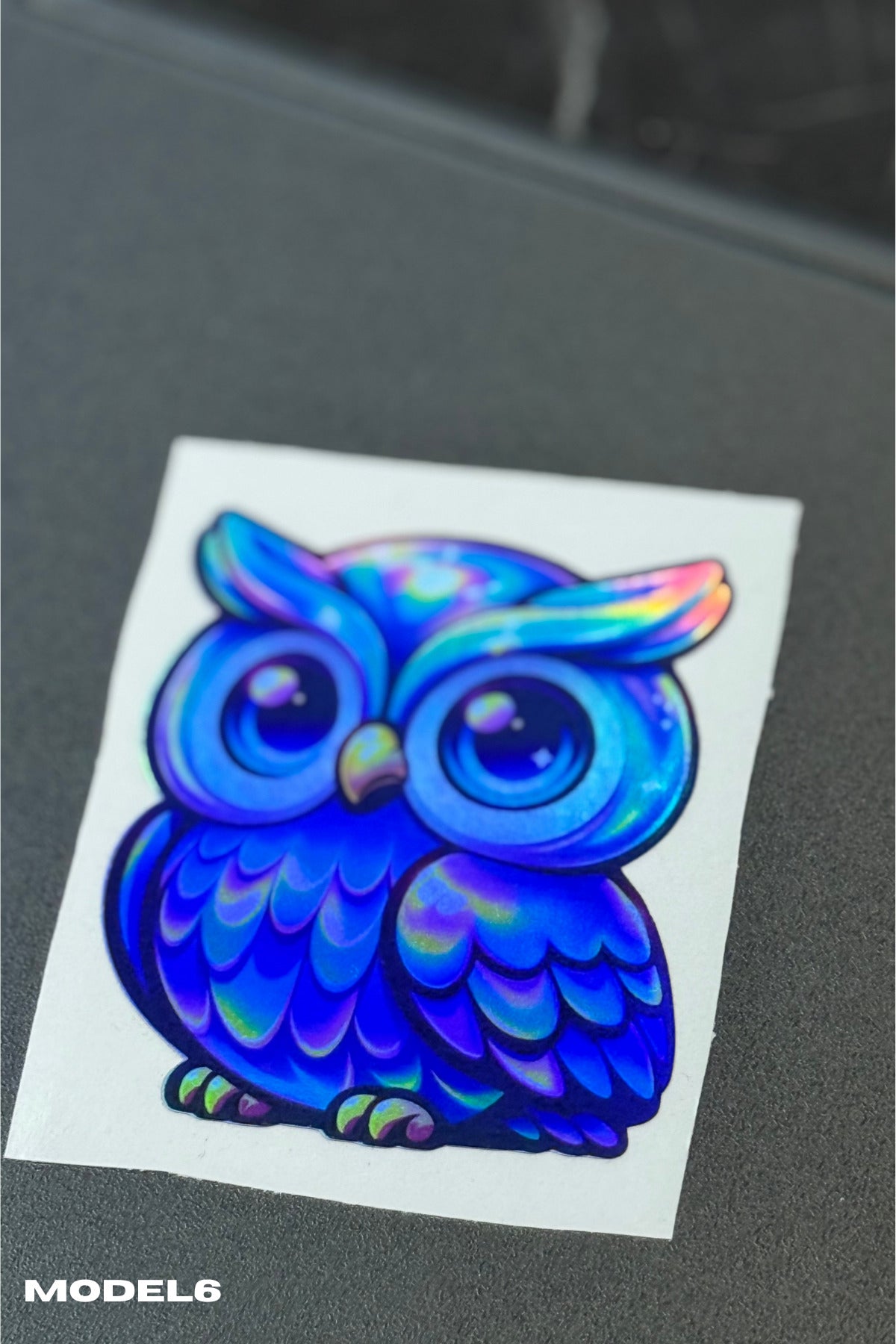 Motor-Araba-Laptop için Hologramlı Renkli Mini Sticker