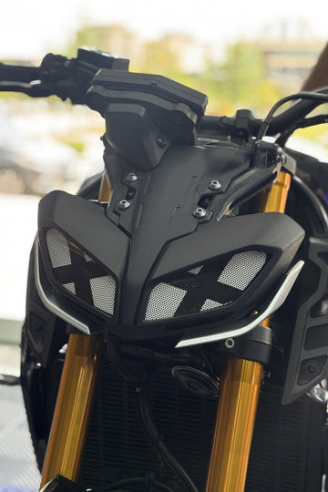 Yamaha MT-09 Örümcek Kasa için Delikli Işığı Kesmeyen X Göz Sticker Etiket