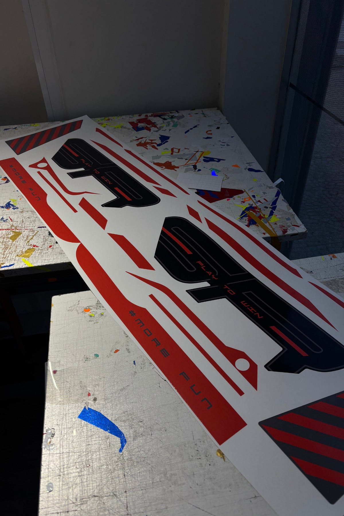 CFMOTO 450SR Orijinal Stickerlar Grenaj Sticker Seti