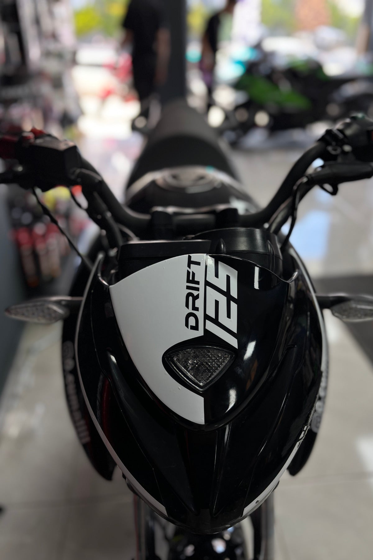 Mondial Drift-L için Drift 125 Kafa Sticker Etiket