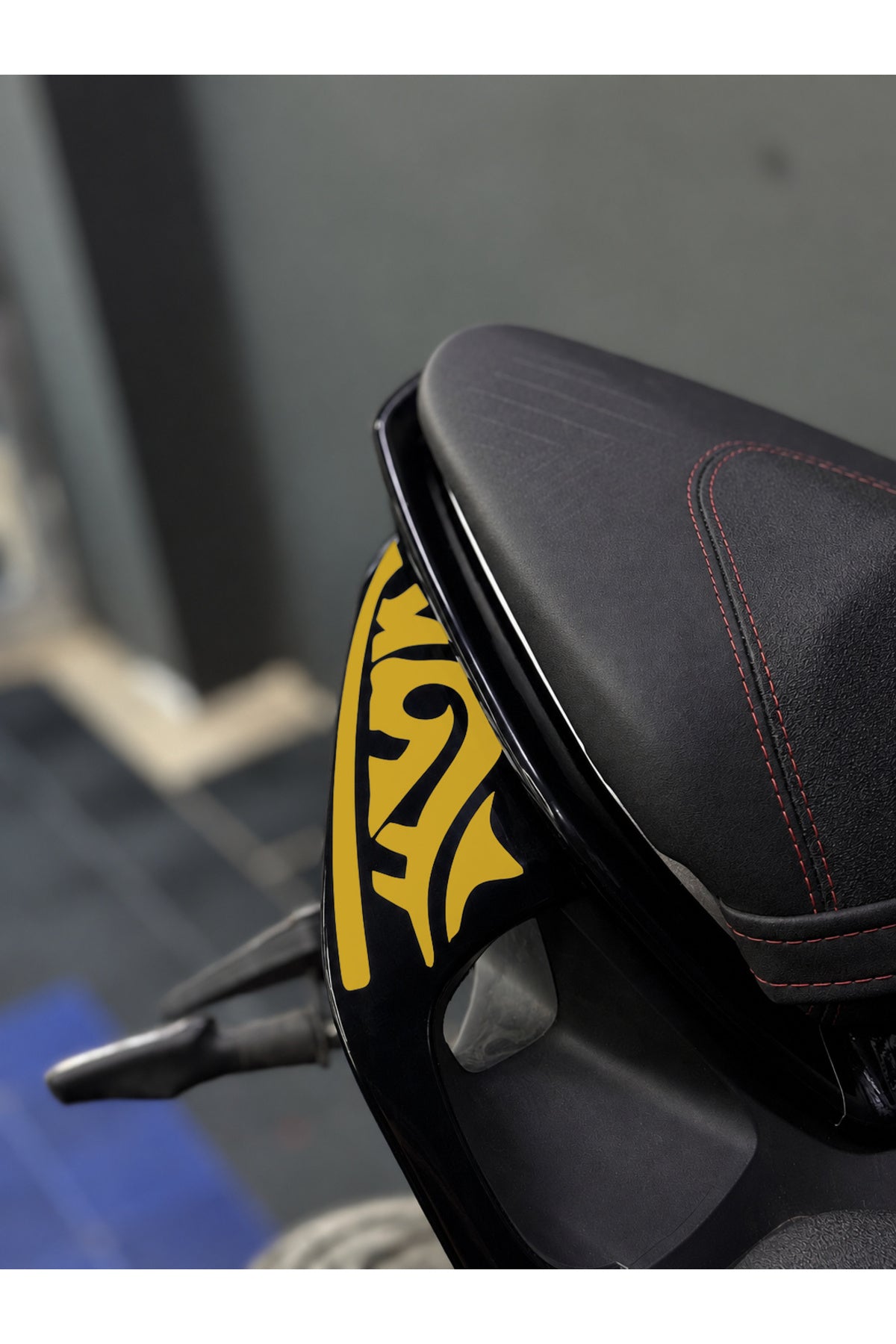 RKS SRK125 Racing için Arka Kuyruk Uyumlu Tribal Dövme Sticker (Sağ ve Sol)