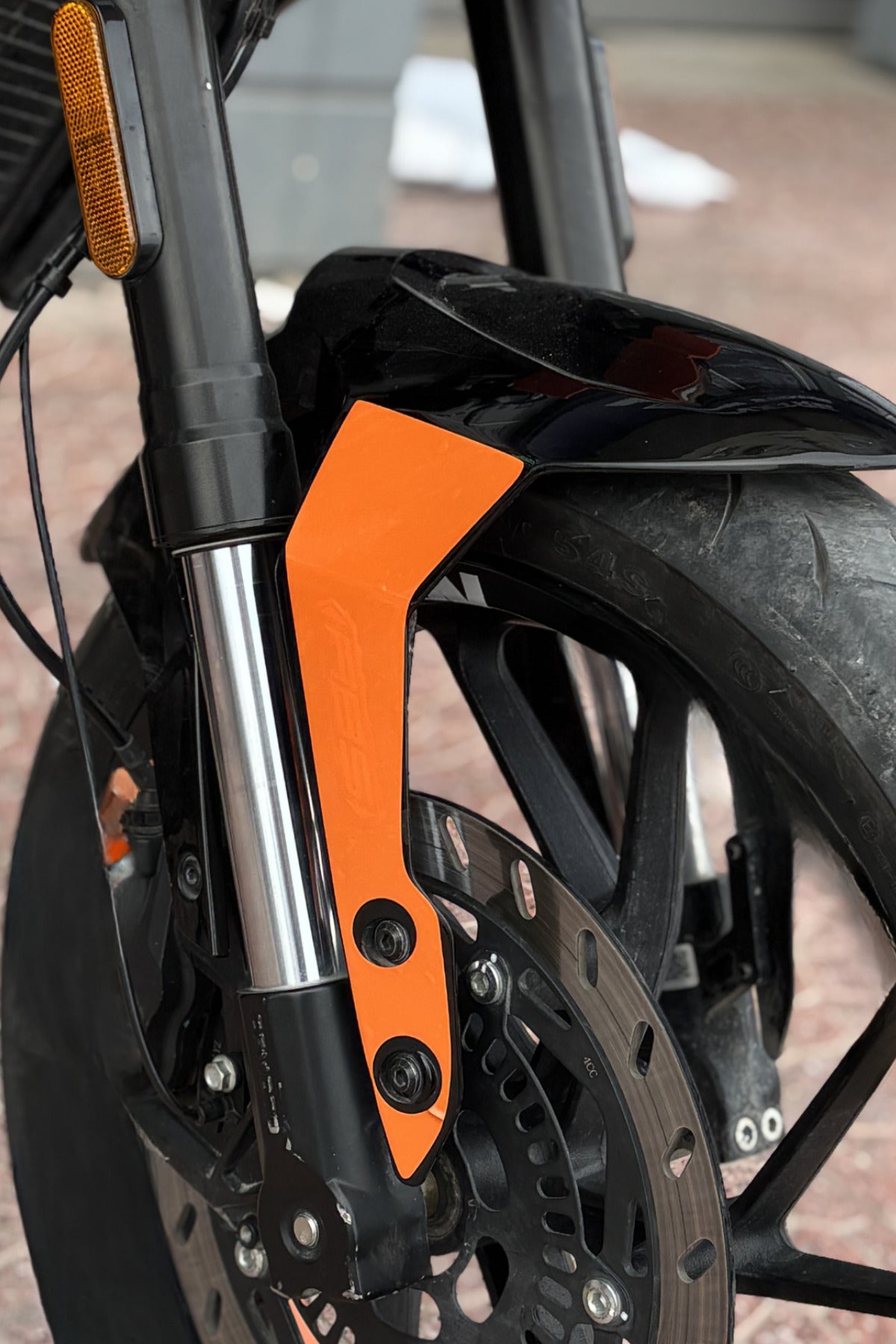 CFMOTO NK250 için Çamurluk Yanlarına Uyumlu Sticker Seti (Sağ ve Sol)