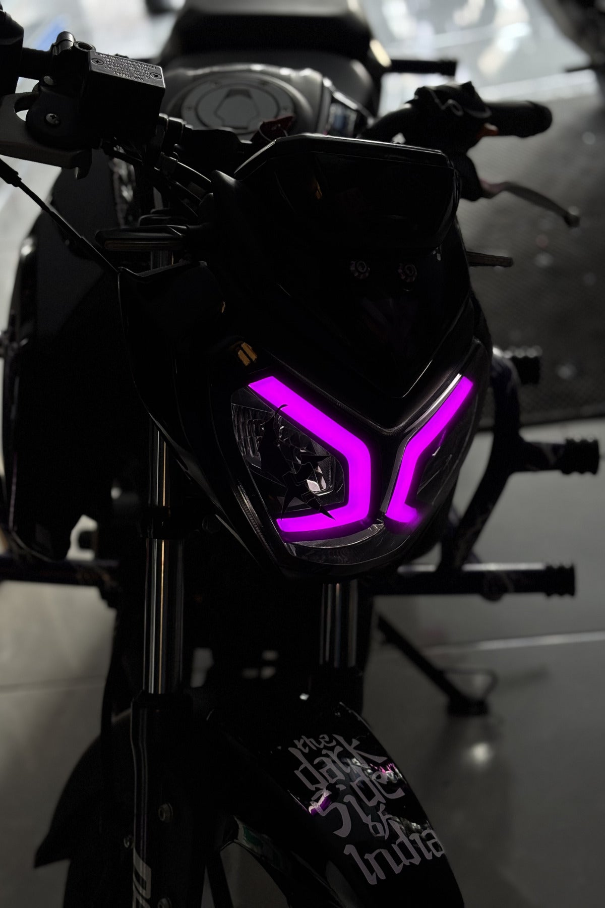 TVS Raider Gündüz Farı için Renkli Far Filmi Sticker
