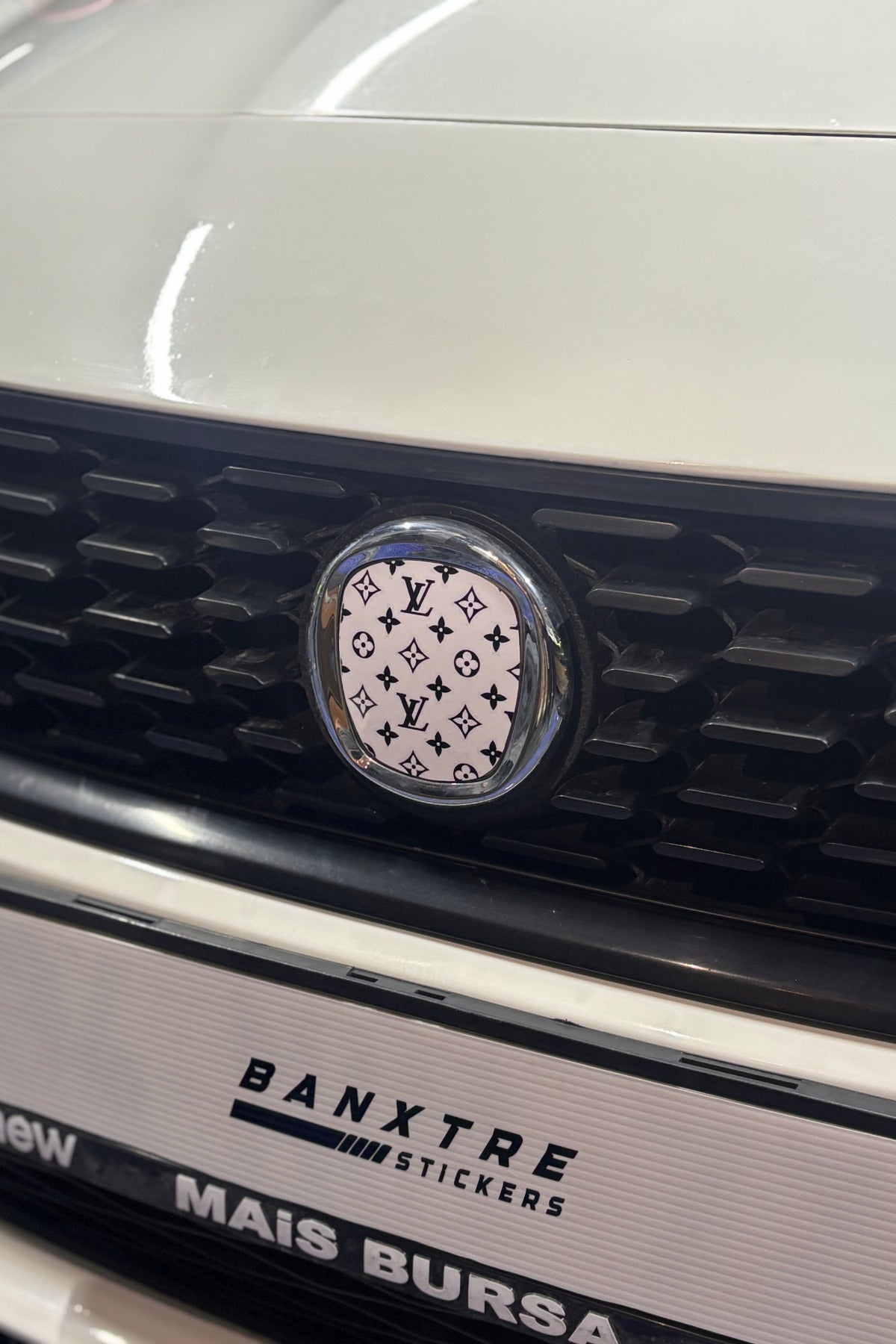 Fiat Egea için Uyumlu Logo için Tam Uyumlu Ön-Arka Sticker Seti