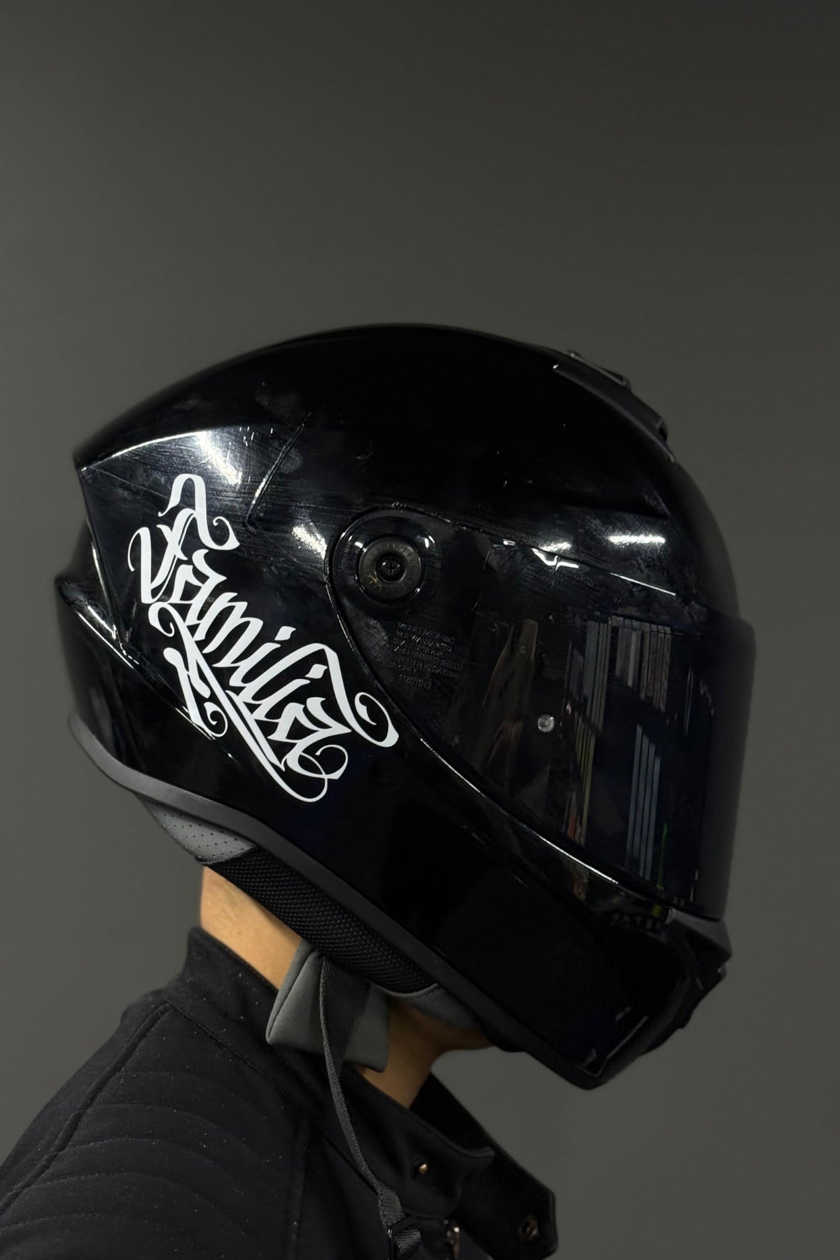 Kask ve Motosiklet için Familia (Aile) Sticker Etiket