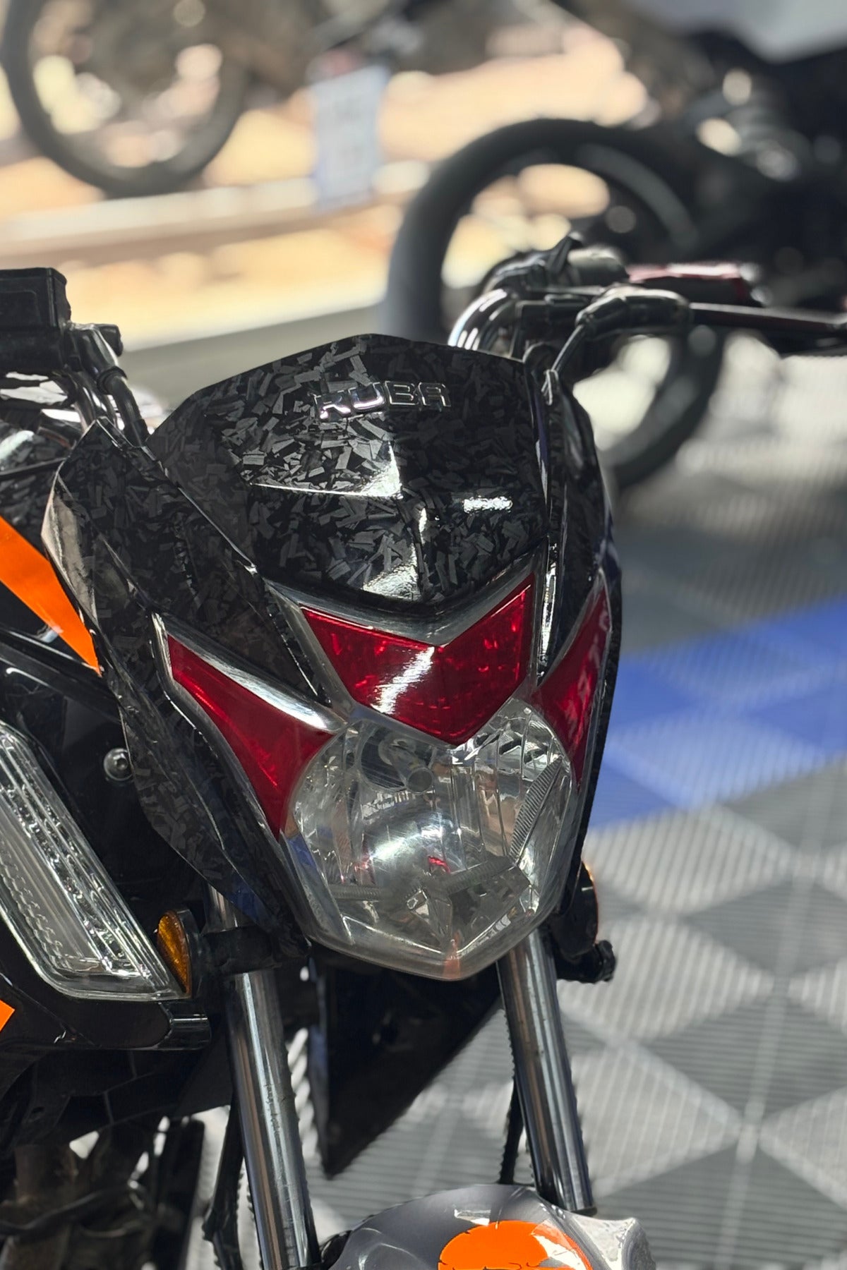TK-03 Motosiklet için Renkli Far Filmi Sticker Seti (3 Parça)