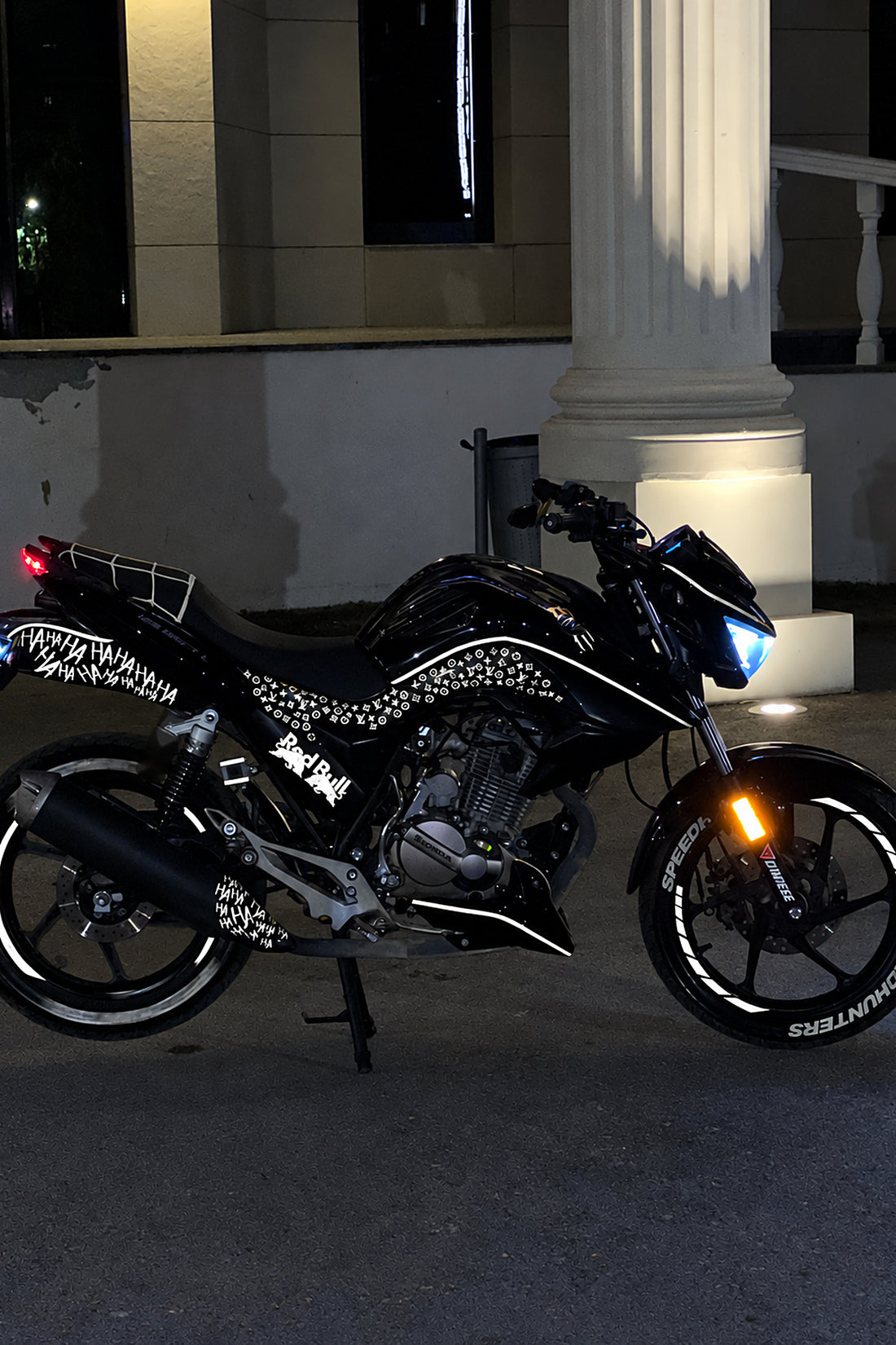 Mondial Drift-L için Komple Reflektörlü VL Detaylı Sticker Seti (Sağ ve Sol)