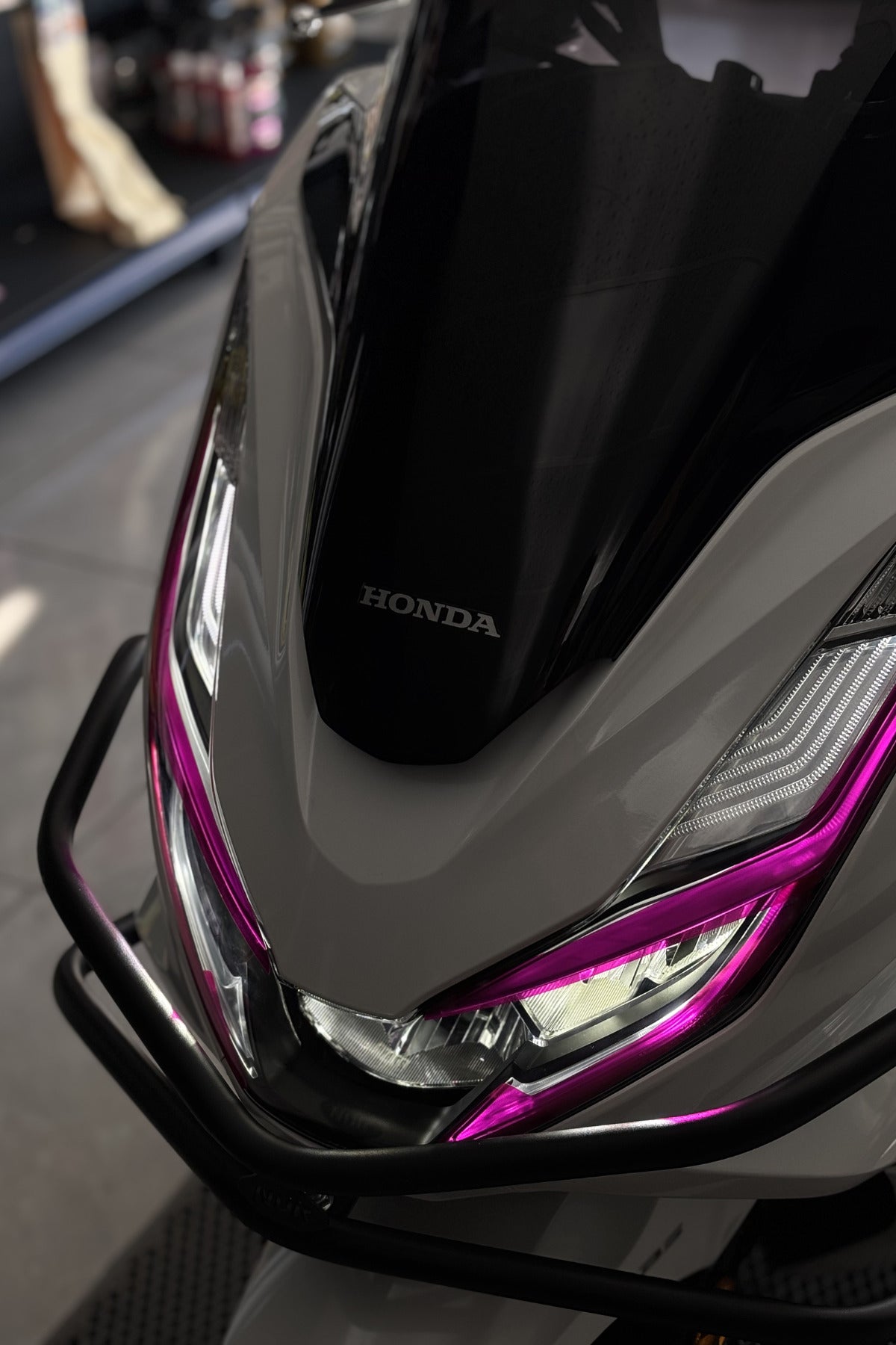 Honda PCX Gündüz Led için Far Tasarım Folyosu Sticker