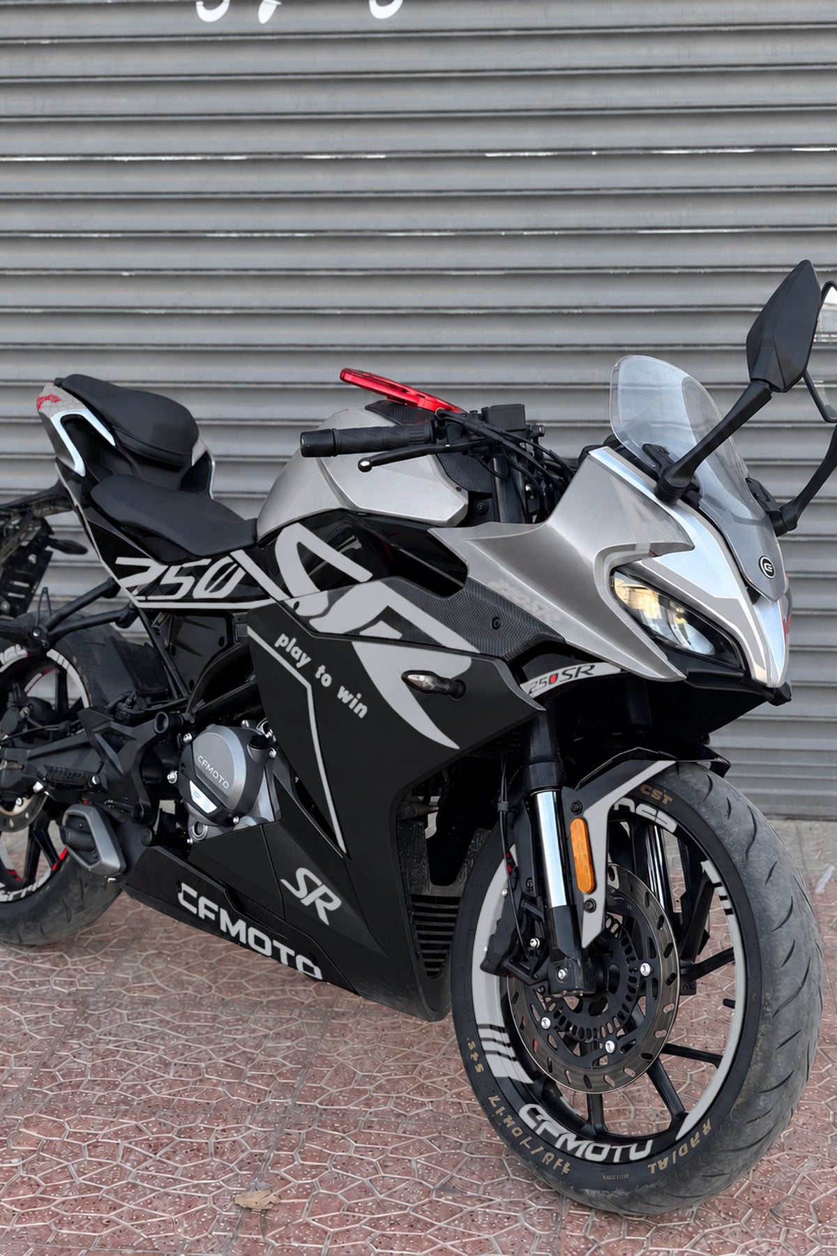 CFMOTO SR 250 için Komple Ultra Renk Değişim Sticker Seti (Sağ ve Sol )