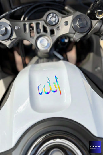 Motor Deposu ve Grenaj için Arapça Yazılı Sticker