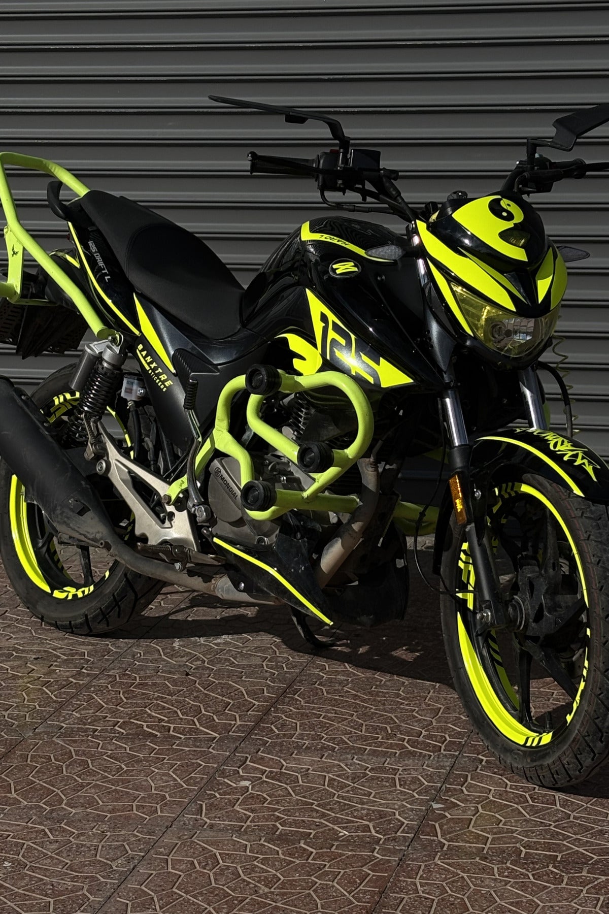 Mondial Drift-L için Premium Seri Komple Detay Sticker Seti (Görseldeki Tüm Stickerlar Dahildir)