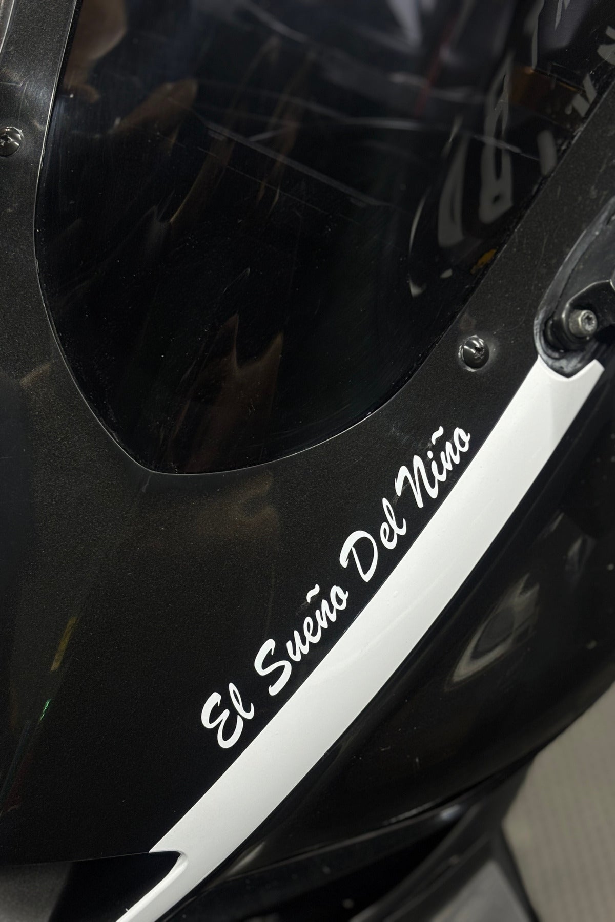 Motor için El Sueno Del Nino Sticker (Bir Çocuğun Rüyası) Sticker Etiket (15CMx2.5CM)