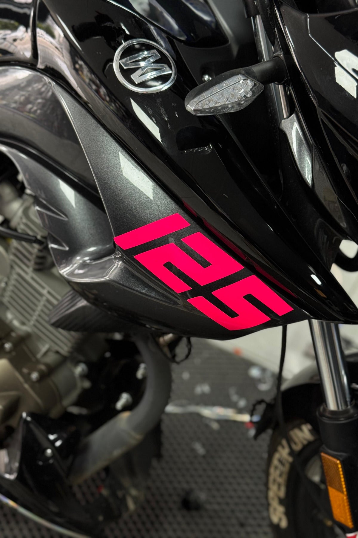 Mondial Drift-L Yan Grenajlara Uyumlu 125 Sticker Etiket