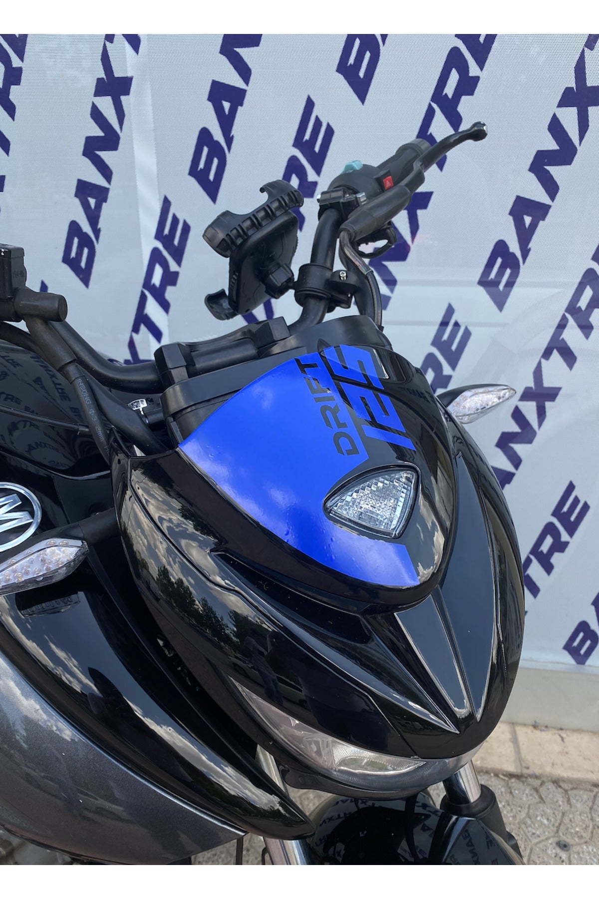 Mondial Drift-L için Drift 125 Kafa Sticker Etiket