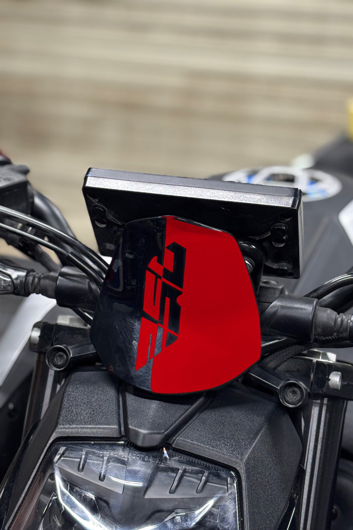 CFMOTO NK 250 için 250 yazılı Siper Kafa Detay Sticker