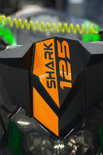 Arora Shark 125 için Tam Uyumlu Kafa Detay Sticker