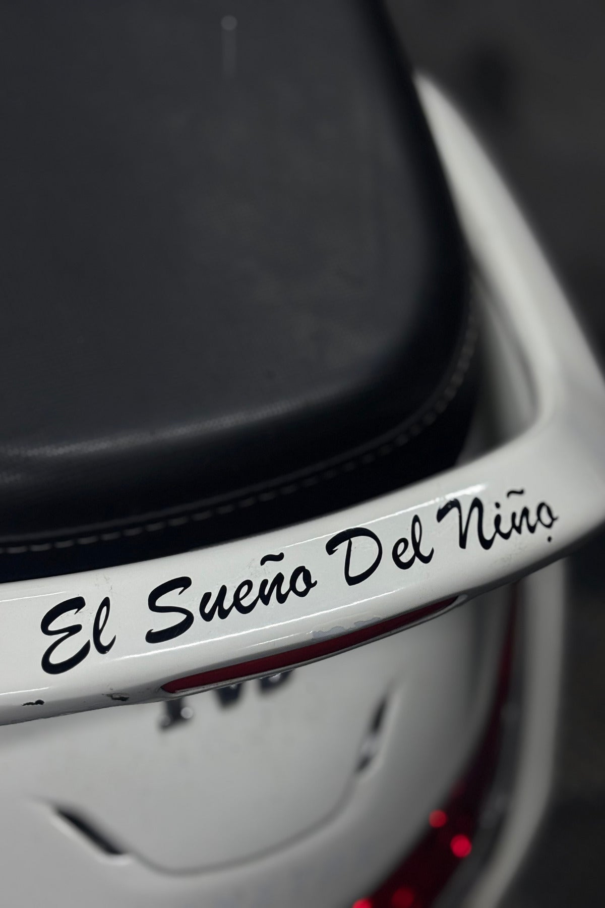 Motor için El Sueno Del Nino Sticker (Bir Çocuğun Rüyası) Sticker Etiket (15CMx2.5CM)