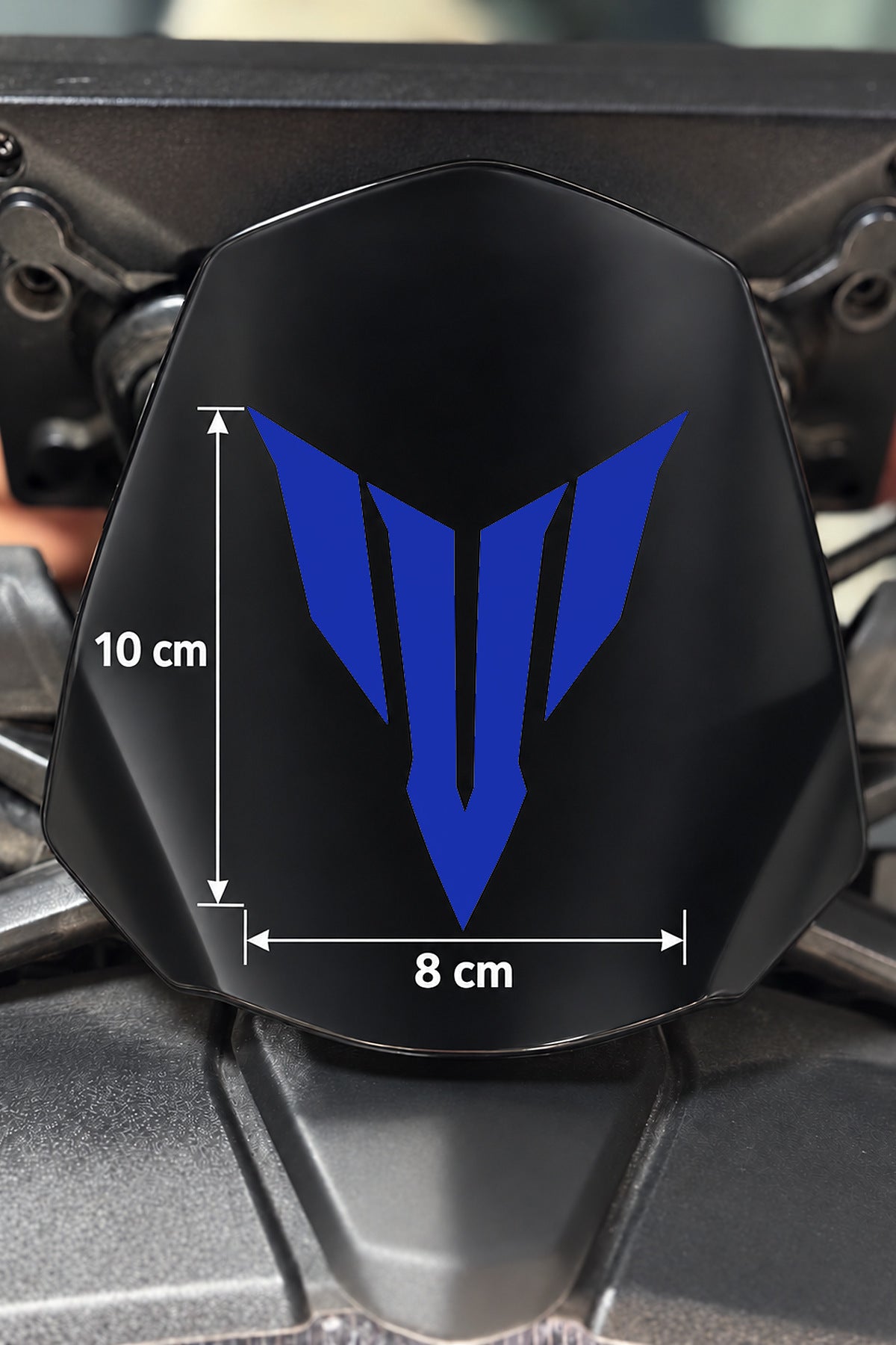 Motosiklet ve Kask için MT Logo Sticker Etiket (10CMx8CM)