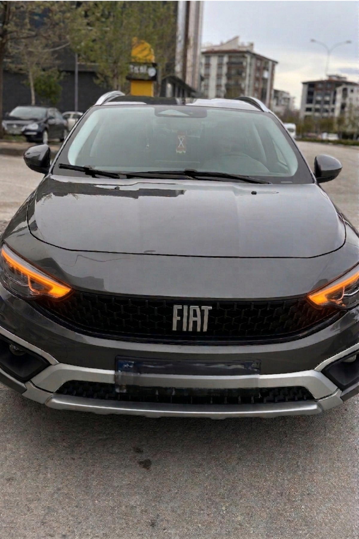 Fiat Egea Sedan ve Egea Cross Uyumlu Far Filmi Sticker Far Tasarım Etiket (Sağ ve Sol)