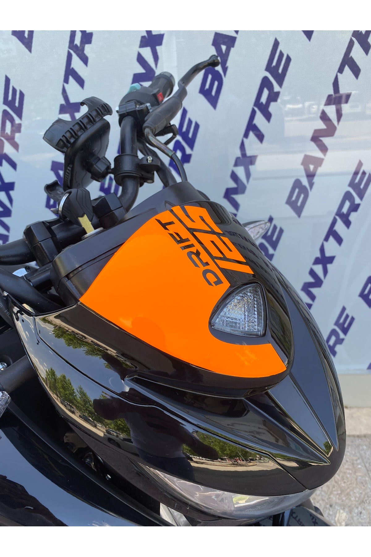 Mondial Drift-L için Drift 125 Kafa Sticker Etiket