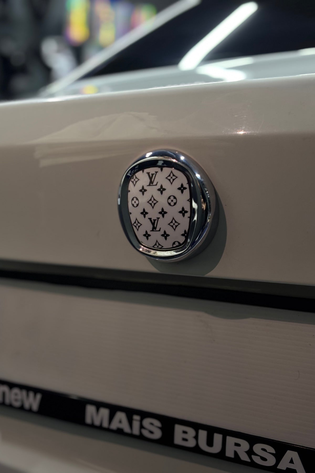 Fiat Egea için Uyumlu Logo için Tam Uyumlu Ön-Arka Sticker Seti