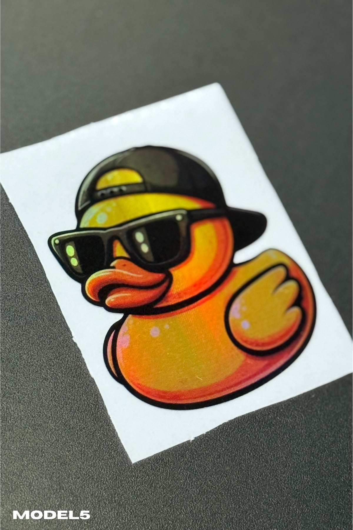 Motor-Araba-Laptop için Hologramlı Renkli Mini Sticker