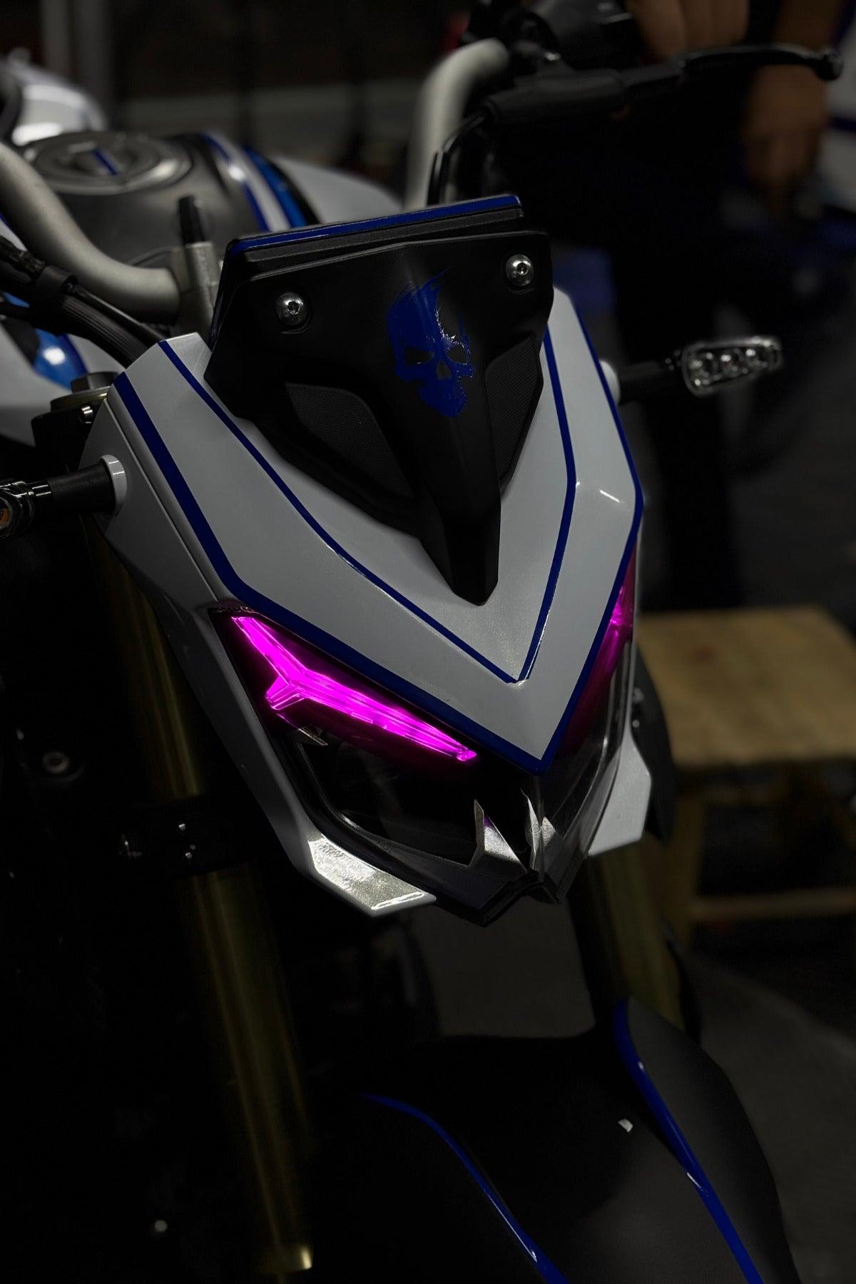 RKS SRK125-S için Far Tasarım Film Sticker
