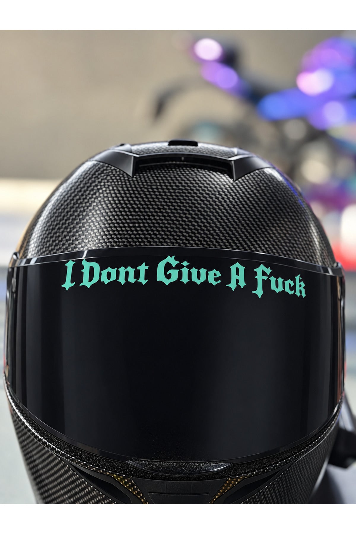 Motosiklet Kaskı için I Dont Give a FCK Sticker Etiket (1 Adet)