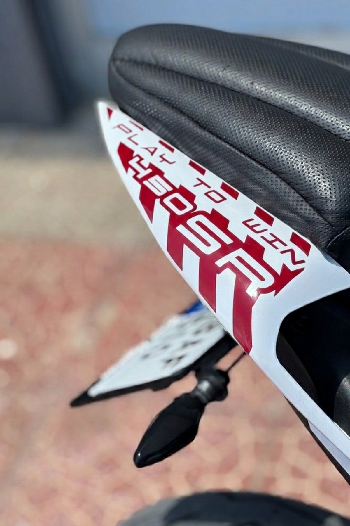 CFMOTO 450SR Motosiklet Arka Kuyruk Sticker Seti
