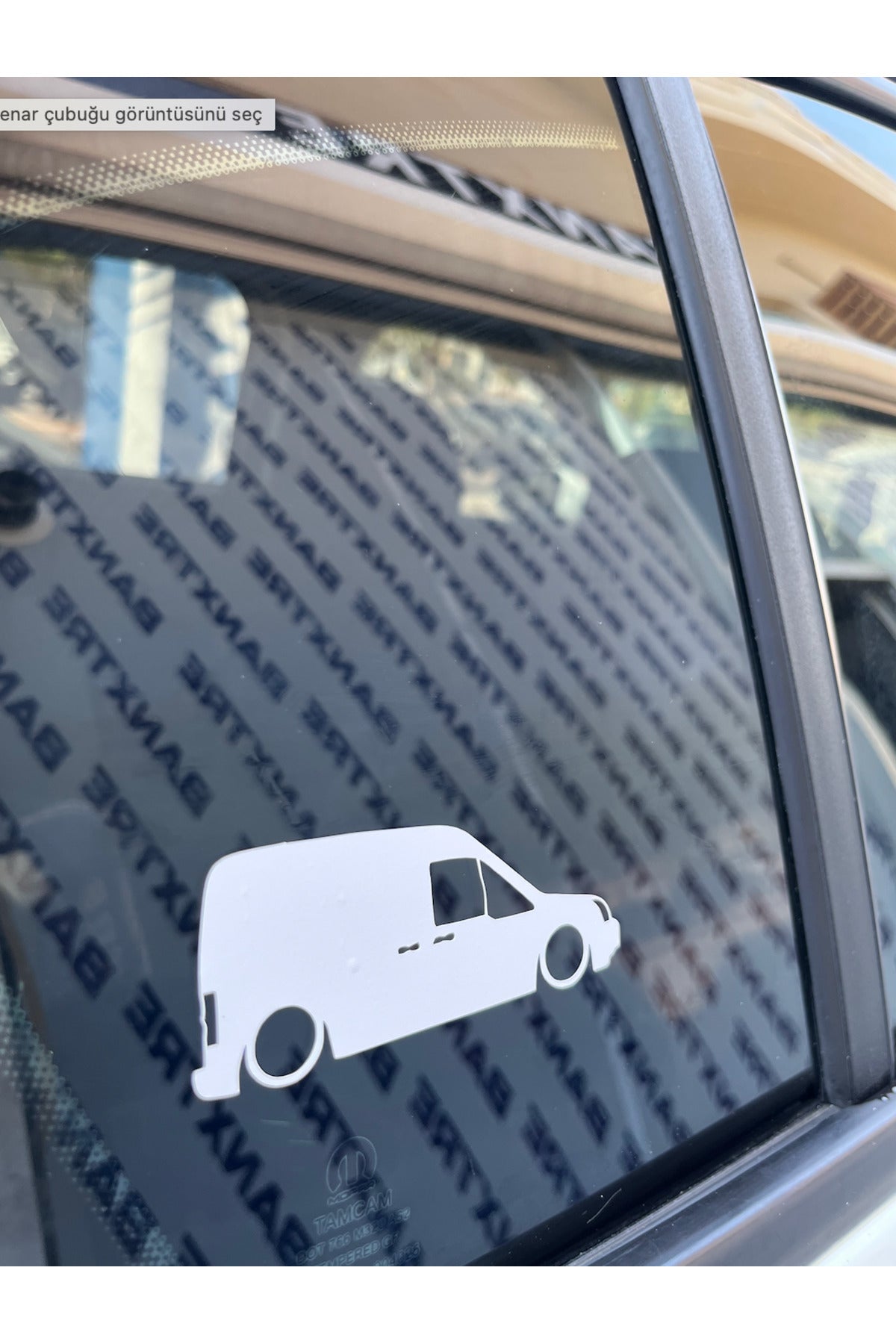 Araba için Basık Connect Sticker'ı ( 2 Adet) (10CMx4CM)