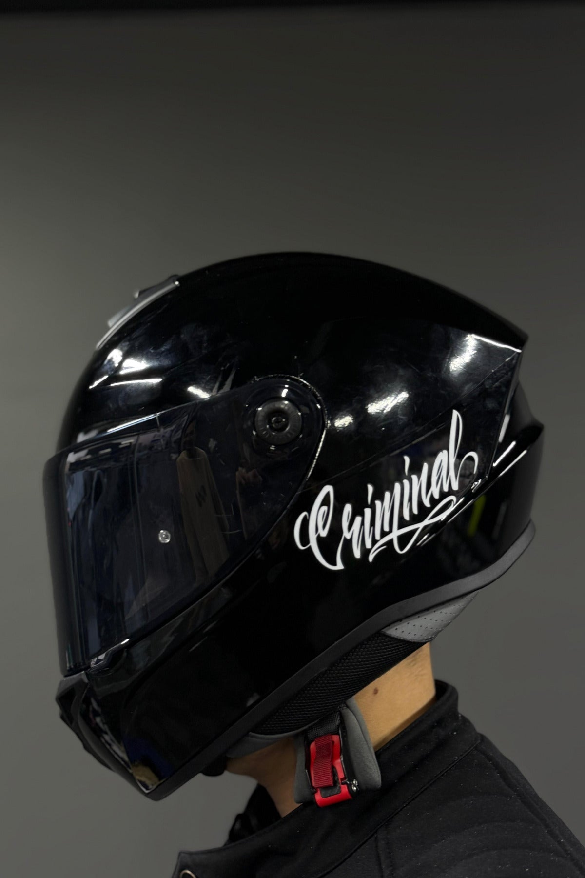 Motosiklet ve Kask için Criminal Sticker Etiket (1 Adet)